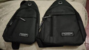 骊象50万人购买户外运动便携男女胸包单肩斜挎骑行健身 单层-黑色0422新增 实拍图