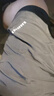 真维斯（JEANSWEST）夏天休闲短裤男生夏季薄款宽松沙滩马裤冰丝中裤男士运动五分裤子 2327灰色 XL 130斤-150斤可穿 实拍图
