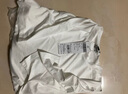 雪中飞白色短袖t恤女2025新款夏季纯棉宽松半袖运动休闲风简约M 冰川蓝|5050-17018F (女款) 2XL 实拍图