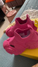 芭芭鸭儿童运动鞋秋季飞织鞋女童童鞋经典款男童透气跑步鞋 火龙果色27 实拍图