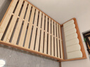 贞赛 床 实木床 双人床1.5x2米北欧橡木软包床温莎轻奢主卧简易单人床 实木床【热销款】 1.35*1.9米 实拍图