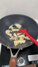 三禾无涂层熟铁锅家用炒菜锅窒氮防锈不粘炒锅少油烟轻铁锅30cm配钢铲 实拍图