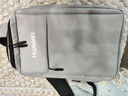 适用华为MateBook16s/D16/14s电脑包16英寸商务双肩包D14防震背包 23灰色 白HUAWEI logo 【气囊防 14英寸 实拍图