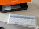 达尔优（dareu）EK87pro陶瓷机械键盘 87键有线/无线/蓝牙三模连接客制化游戏键盘 陶瓷釉下青-桃C拿铁轴 实拍图