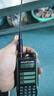 宝锋（BAOFENG） 对讲机5-10公里远距离 大功率专业户外车载自驾滑雪双段调频防水甚高频船用 民用工地隧道手台 UV-16墨绿（Type-c直充）防水 实拍图