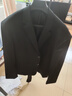 阿悠胖大码西服套装男宽松职业正装商务外套胖子加大号结婚伴郎西装礼服 实拍图