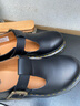 马丁（DR.MARTENS）Polley夏舒适百搭通勤T字光面皮浅口皮鞋玛丽珍鞋 黑色 37 实拍图