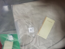 网易严选【T学家】超值抑菌T升级205g重磅棉T恤100%新疆棉10A抗菌短袖白T BV绿-春夏升级 XL 实拍图