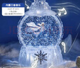迪士尼（Disney）冰雪奇缘艾莎公主音乐八音盒水晶球女孩学生毕业新年礼物充电飘雪 实拍图