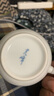 陶趣居 日本进口线唐草小蓝芽茶杯日式汤吞寿司杯陶瓷小杯泡茶杯子茶具 线唐草马克杯325ml1只 实拍图