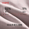 古今（GUJIN）高腰平角内裤女收腹防走光纯棉裆内裤安全裤二合一 三条装 实拍图