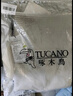 啄木鸟（TUCANO）短袖t恤男夏季宽松休闲上衣服华夫格半袖重磅打底衫男装 白色  XL 实拍图