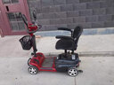 杰牛老年人代步车电动车四轮车老人代步车残疾人电动轮椅家用电瓶车 【JD00C单座】12A铅酸/250W电机 实拍图