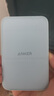 ANKER 安克 magsafe苹果磁吸充电宝5000毫安时带支架无线快充可上飞机含数据线适用苹果华为小米手机 蓝 实拍图