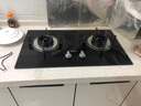 海尔（Haier）燃气灶液化气 双灶家用台嵌两用 4.5kW大火力 钢化玻璃瞬燃点火煤气灶双灶以旧换新JZY-Q2BE2(20Y) 实拍图