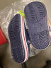 crocs卡骆驰贝雅卡骆班|205089 深蓝/辣椒红-4CC 37/38(230mm)  实拍图