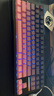 前行者X87Pro/Ultra无线机械键盘有线蓝牙三模gasket客制化满填充游戏电竞办公专用侧刻高颜值电脑笔记本 黑莓粉侧刻-筋斗云轴-三模-5000mAh中配 实拍图