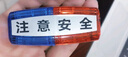 趣行红蓝爆闪肩灯 LED肩夹式防水警示灯 交通值勤巡逻骑行充电款 实拍图