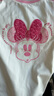 迪士尼（DISNEY）女童儿中大童插肩长袖T恤圆领舒弹柔打底上衣25春DB431AE09粉110 实拍图
