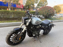 二手奔达金吉拉300太子复古巡航V缸灰石300哈雷燃油摩托车可上牌 蓝色 实拍图