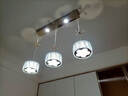 世澜 轻奢水晶吊灯简约现代餐厅灯温馨浪漫吧台吊灯广东中山灯具推荐 长盘-金色-3头58*90CM-无极 实拍图
