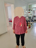 雅鹿中老年女装奶奶秋装妈妈衬衫70岁80老太太衣服洋气秋季老人套装 实拍图