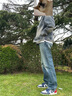 Levi's®SilverTab™25年春夏新款男士美式复古时尚牛仔夹克外套 蓝色 004GJ-0000 L 实拍图