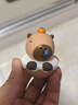 赟娅可爱不倒翁治愈系情绪小摆件解压办公室桌面装饰品生日礼物女生男 卡皮巴拉+草莓熊【2件套】 实拍图