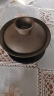 瓷牌茗茶具原矿紫砂盖碗茶杯茶备功夫茶具泡茶碗三才杯敬茶碗手抓壶大号 紫砂（节节高）盖碗 实拍图