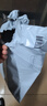 罗蒙（ROMON）短袖衬衫男士2025夏季凉感棉质上衣商务休闲正装白衬衣MQ21蓝色39 实拍图