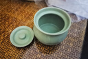 豪祥（HAOXIANG）瓦罐炖盅隔水炖一人食蒸蛋炖罐带盖汤罐中式沙县小吃陶瓷煨汤汤盅 奶油绿瓦罐炖盅-带盖 1cm 无规格 实拍图
