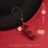 李居明朱砂三合六合生肖羊吊坠钥匙扣汽车挂件护身符包挂饰礼物本命年 实拍图