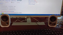 漫步者（EDIFIER） R12U 2.0时尚桌面迷你有线小音响小音箱笔记本台式电脑通用音箱USB 白色 实拍图
