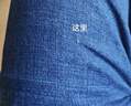 真维斯（JEANSWEST）牛仔裤男2025春夏季潮流简约直筒裤男休闲牛仔男士长裤蓝色常规33 实拍图