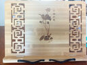 艺美天和（YIMEITIANHE） 看书支架诵经架加大号临帖架毛笔字帖架书法阅读架竹子读书架 家祥如意大号（39*28） 实拍图
