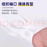 胜丽 白大褂医用实验服化学实验医生工作服男女学生实验用长袖纽扣袖口 BC406W L码 1件 实拍图