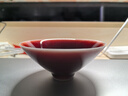 玖廷景德镇郎窑红釉主人杯陶瓷功夫茶具郎红茶杯斗笠杯个人专用单杯 手工郎红斗笠杯 实拍图