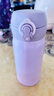 膳魔师（THERMOS）保温杯升级316不锈钢材质便携保温弹盖杯TCML-350S TCML-350S 丝绒紫 350ML 实拍图