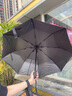 EuroSCHIRM德国风暴伞 一甩即干 轻量防晒防紫外线自动晴雨两用折叠伞 3032 黑色 实拍图