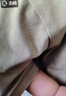 迷你巴拉【亲子装】巴拉儿童短袖T恤速干舒适抗菌亲子装成人简约长袖T恤 浅卡其 【纯色亲子装】 130 实拍图