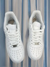NIKE耐克AIR FORCE 1(GS)空军一号大童鞋女鞋小白鞋DH2920-111 38.5 实拍图