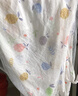 蒂乐 哺乳巾外出喂奶神器遮挡衣盖罩辣妈款斗篷披肩防走光多功能遮羞 动物派对（双层棉纱款含网纱） 100*80cm 实拍图