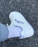安踏元年丨女鞋板鞋冬季厚底增高休闲鞋小白鞋平底白色百搭运动鞋女 【元年-新】象牙白/淡紫灰-4 36.5 实拍图