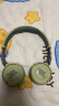 JBL JR310BT 头戴式无线蓝牙耳包耳机益智玩具沉浸式学习听音乐英语网课学生儿童耳机丰富色彩 深林绿 实拍图