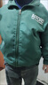 G.duck儿童服男童外套春秋季2024韩版新款中大童休闲上衣帅气薄款立领 绿色 140 实拍图