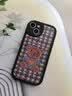 吟悦 适用苹果13/pro/max手机壳 iPhone新款卡通13mini全包镜头防摔网红硅胶皮纹软壳毛衣熊女款 (炫酷黑)毛衣熊黑-贈保护膜 苹果13 实拍图