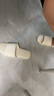 果洛菲拖鞋男居家用室内防滑洗澡浴室地板平底情侣拖鞋女 白色 36-37 实拍图