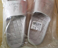 人本凉拖鞋男地板拖鞋女情侣居家浴室软弹加厚拖鞋tx20002 灰色 44-45 实拍图