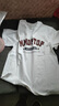 MMOPTOP潮流印花T恤男夏季纯棉重磅短袖宽松休闲打底衫女M0004白色L 实拍图