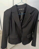特洛曼黑色西装套装女职业装正装面试正装大学生工作服西服外套两件套 实拍图